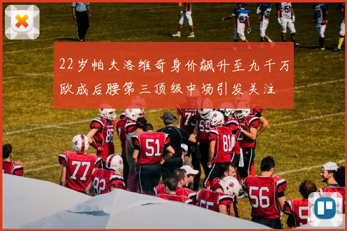 22岁帕夫洛维奇身价飙升至九千万欧成后腰第三顶级中场引发关注